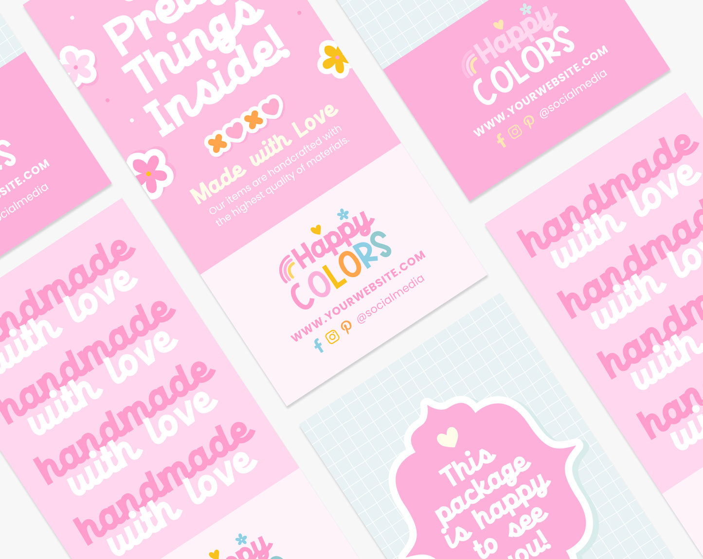 Box Label Template