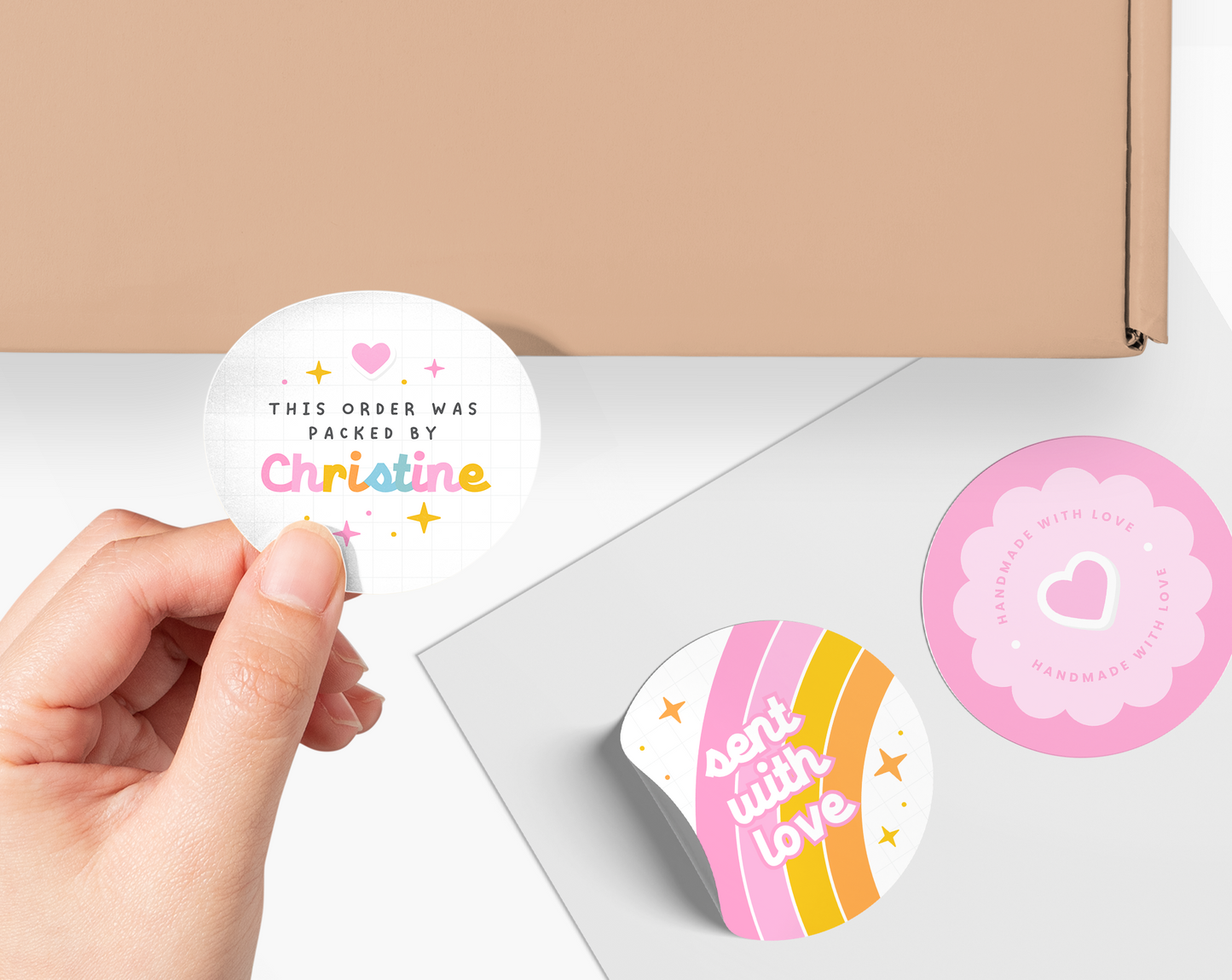 Stickers Template