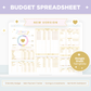 Budget Spreadsheet