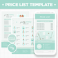 Price List Template