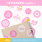 Stickers Template