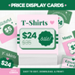 Price Display Cards