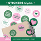 Stickers Template