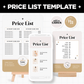 Price List Template