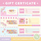 Gift Certificates