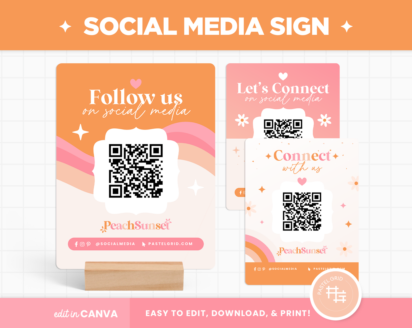Social Media Sign