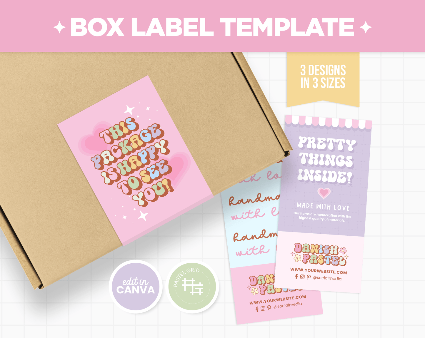 Box Label Template