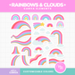 Rainbows & Clouds