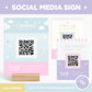Social Media Sign