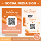 Social Media Sign
