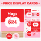 Price Display Cards