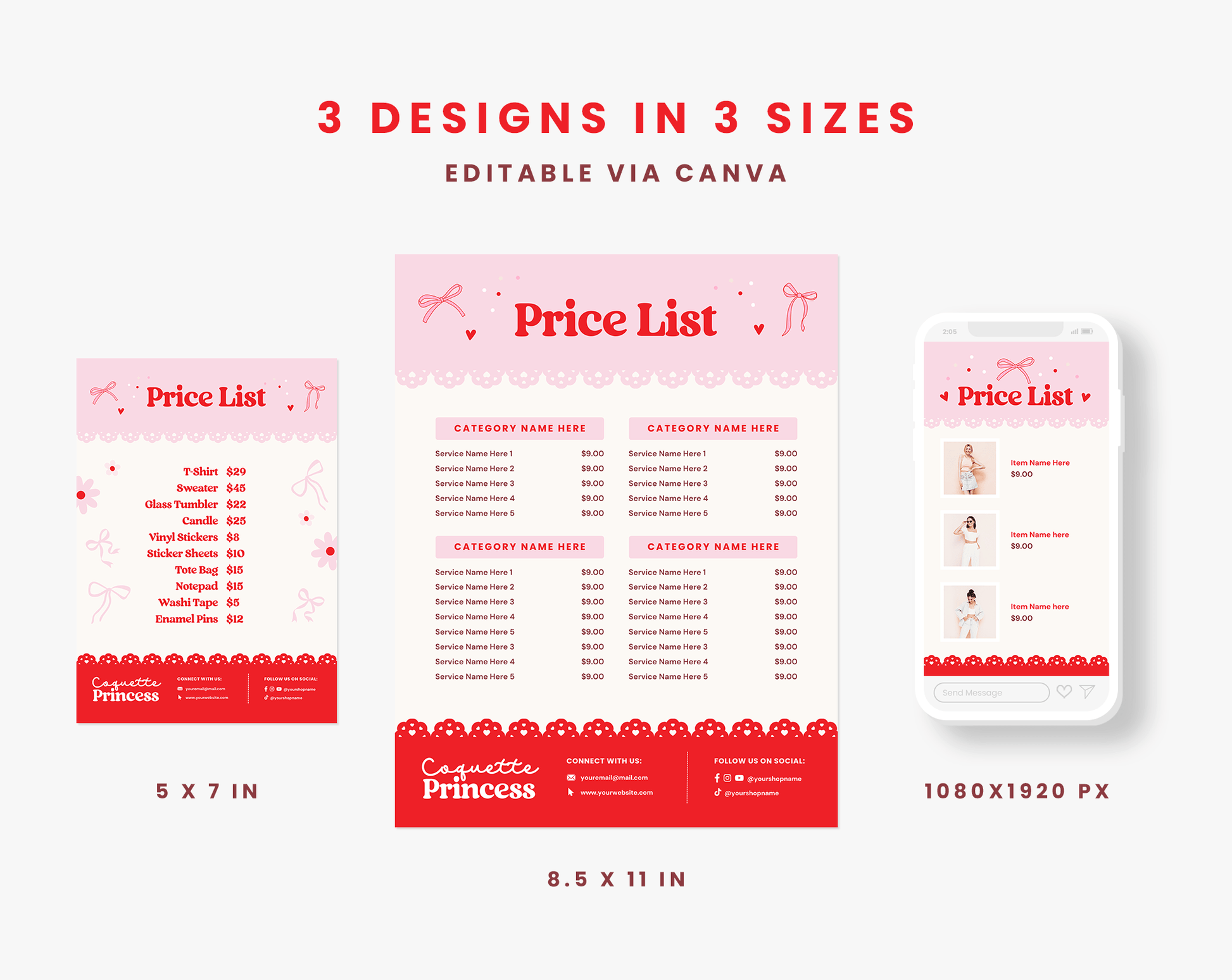Price List Template