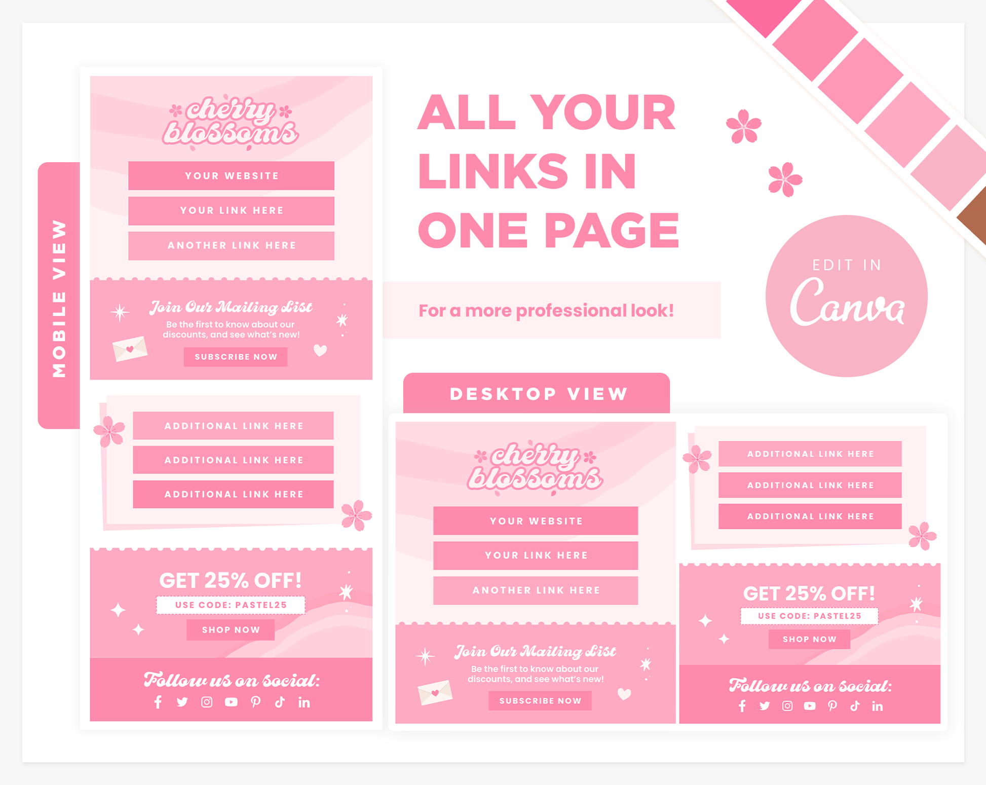 Link in Bio Template