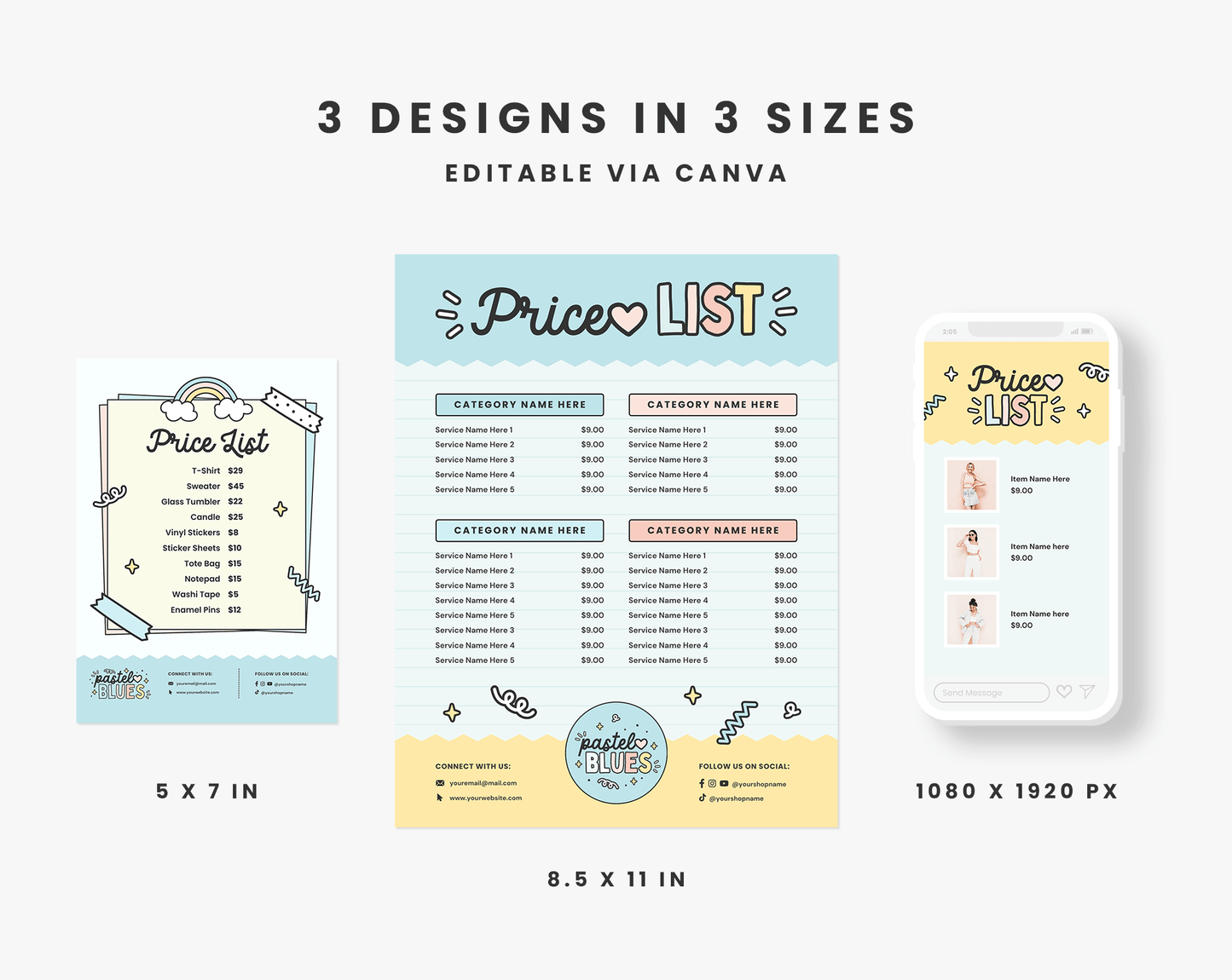 Price List Template