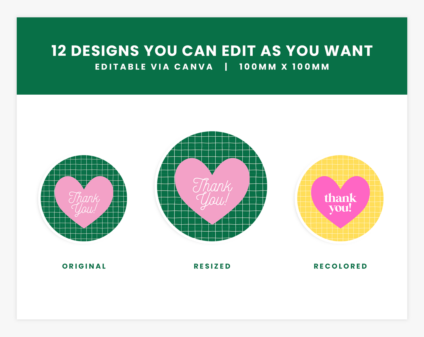 Stickers Template