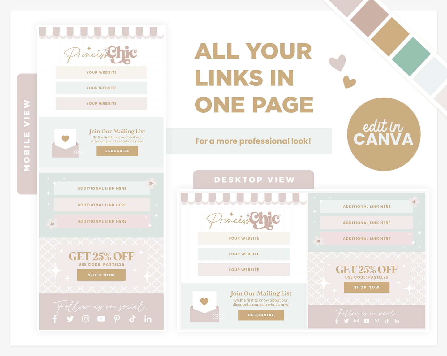 Link in Bio Template