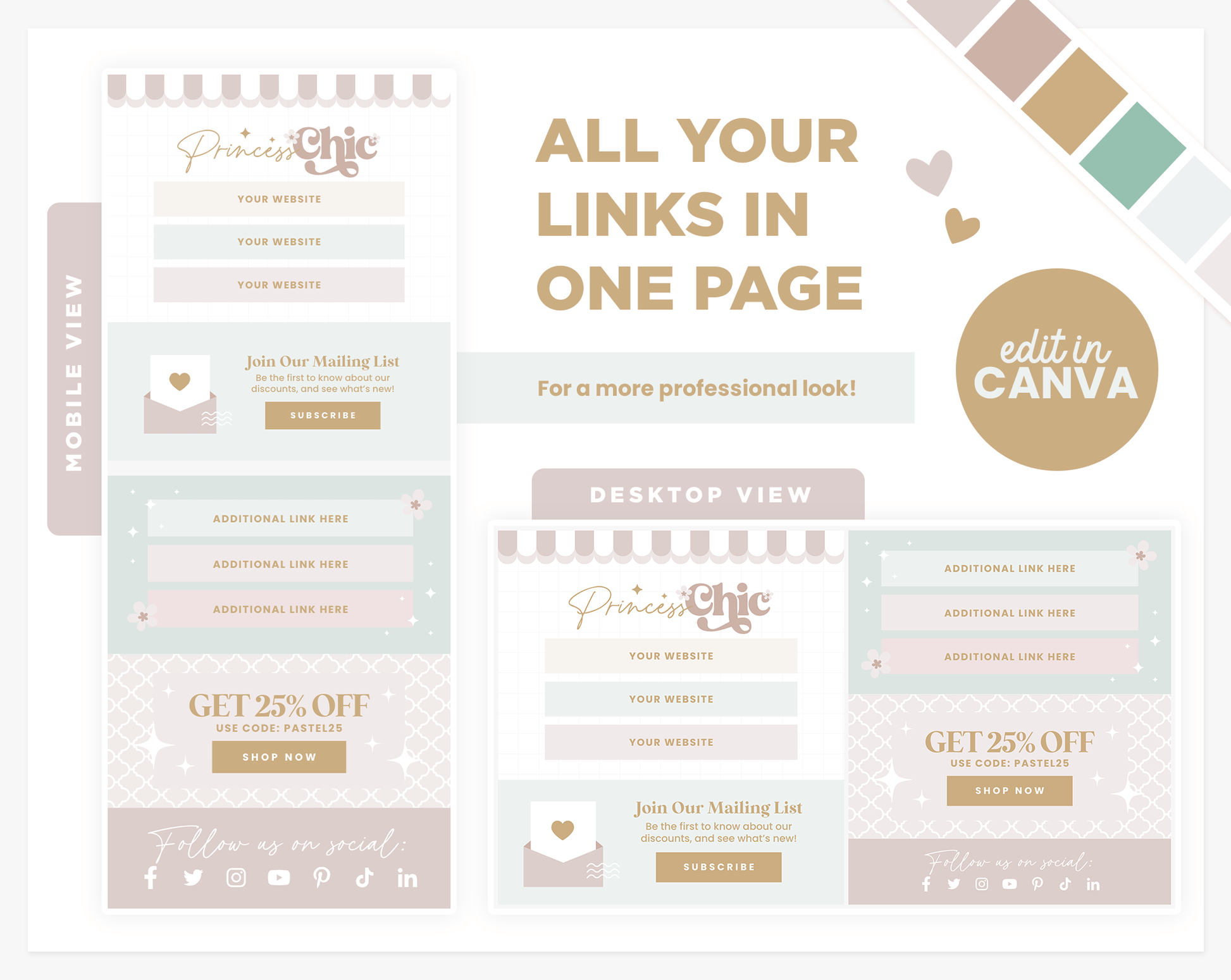 Link in Bio Template