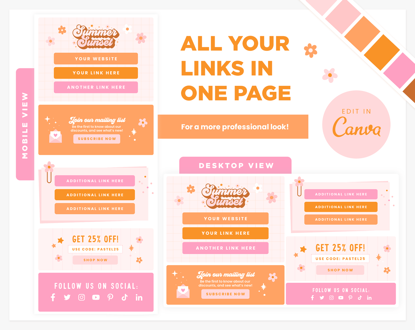 Link in Bio Template