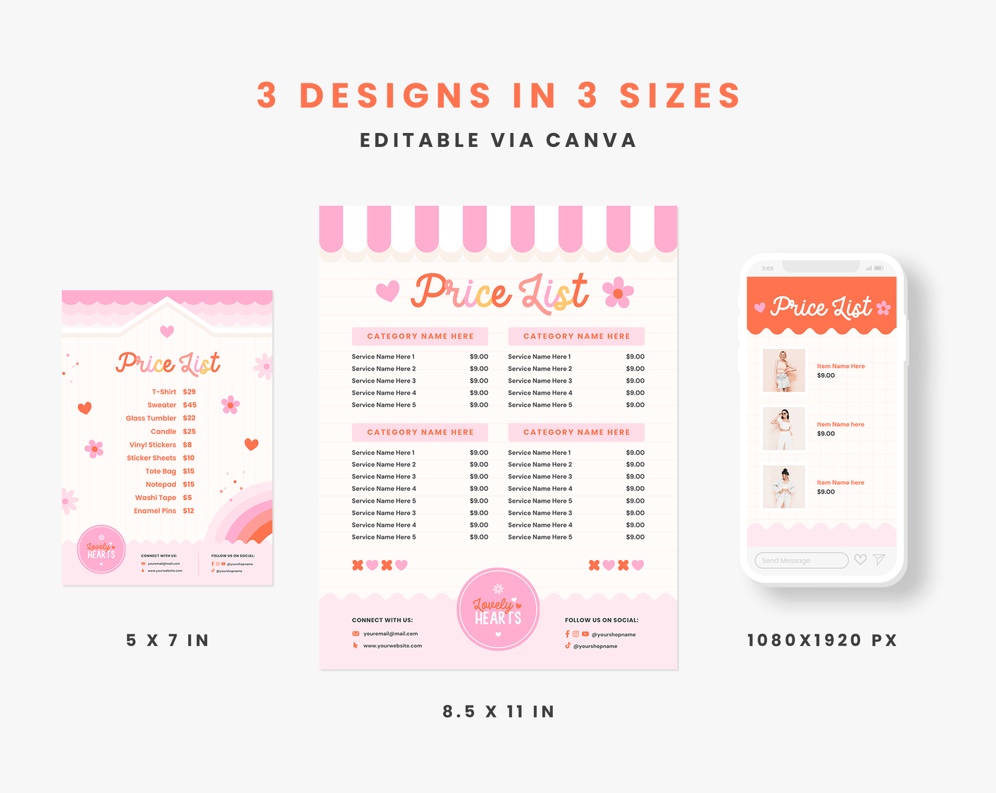Price List Template