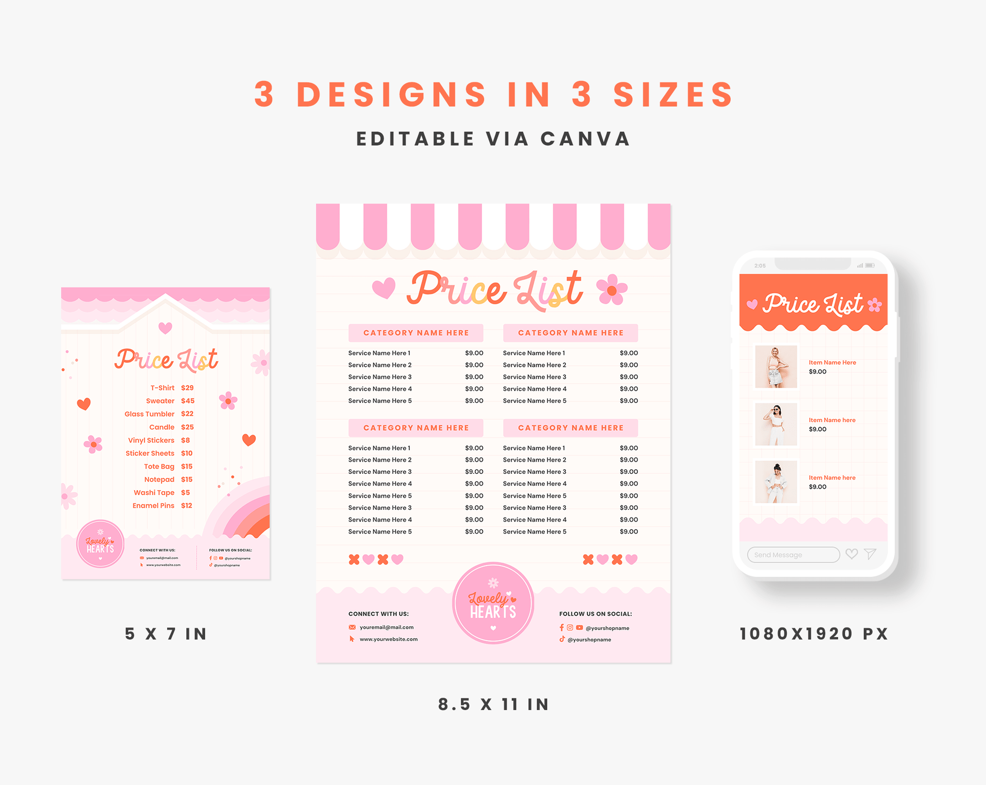 Price List Template