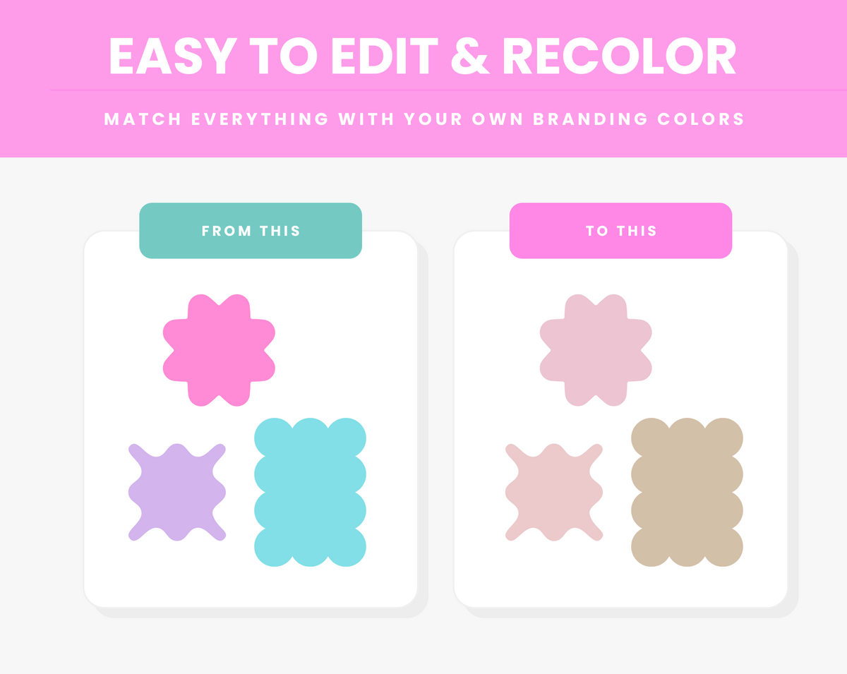 Scalloped Badges