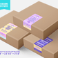Box Label Template