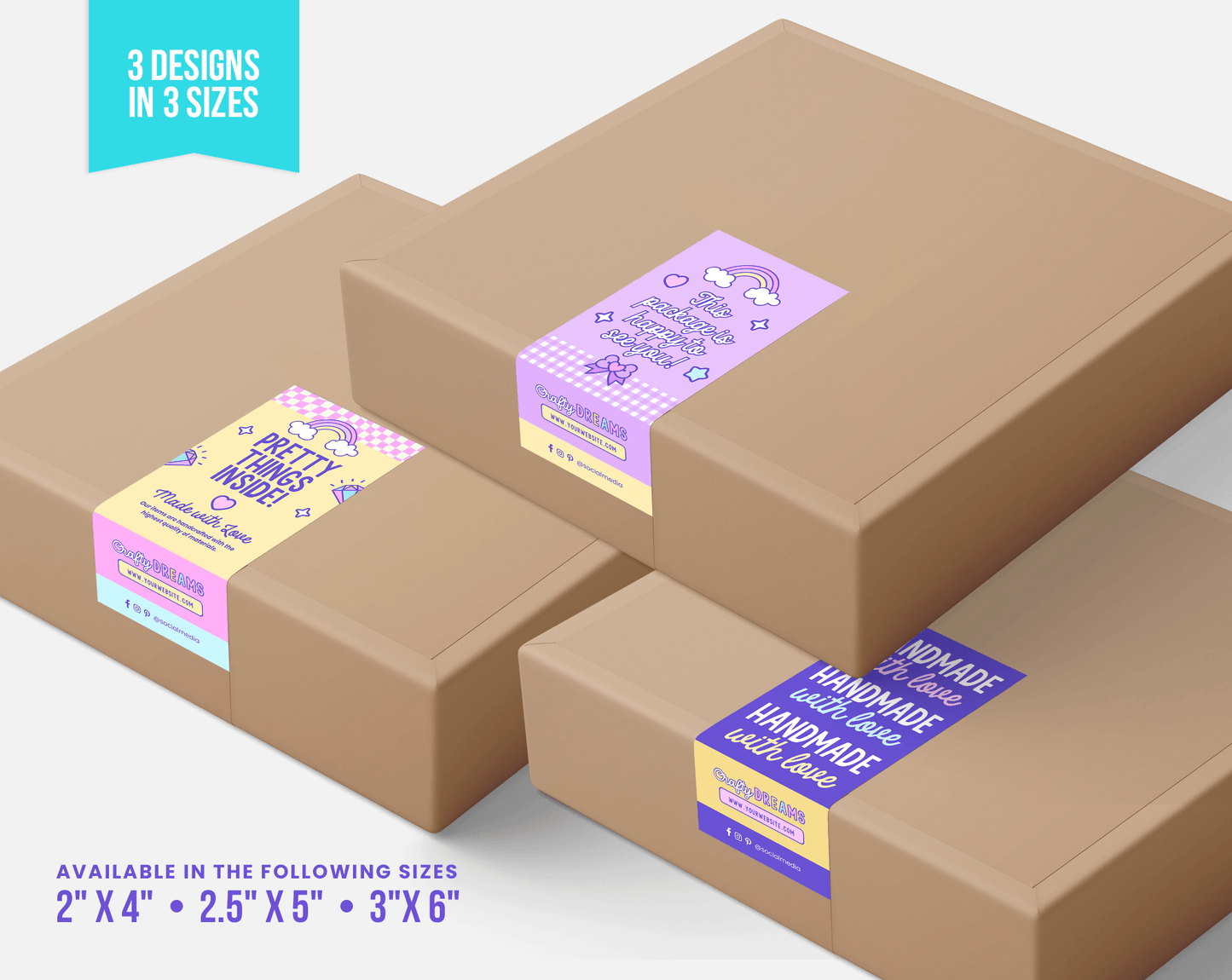 Box Label Template