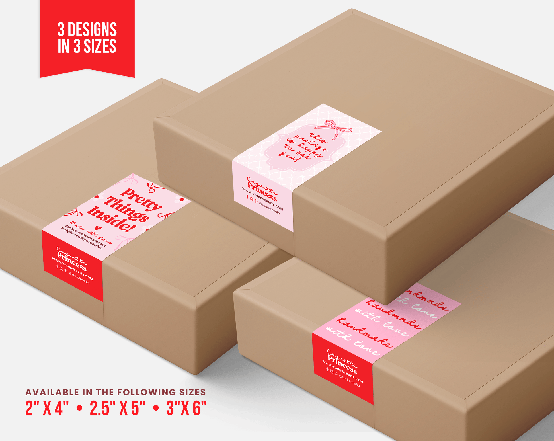 Box Label Template