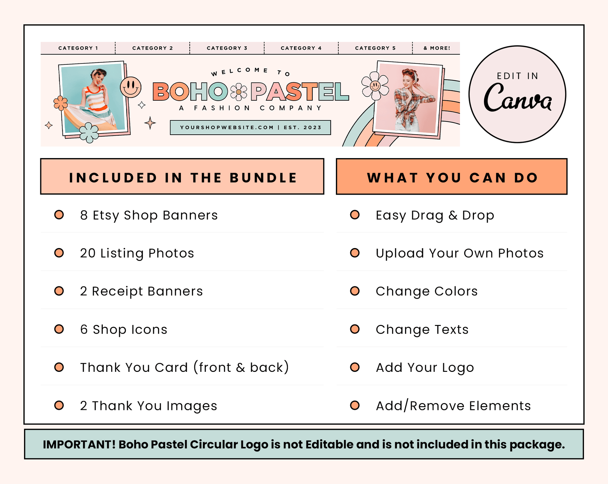 Etsy Shop Bundle