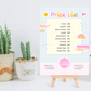 Price List Template