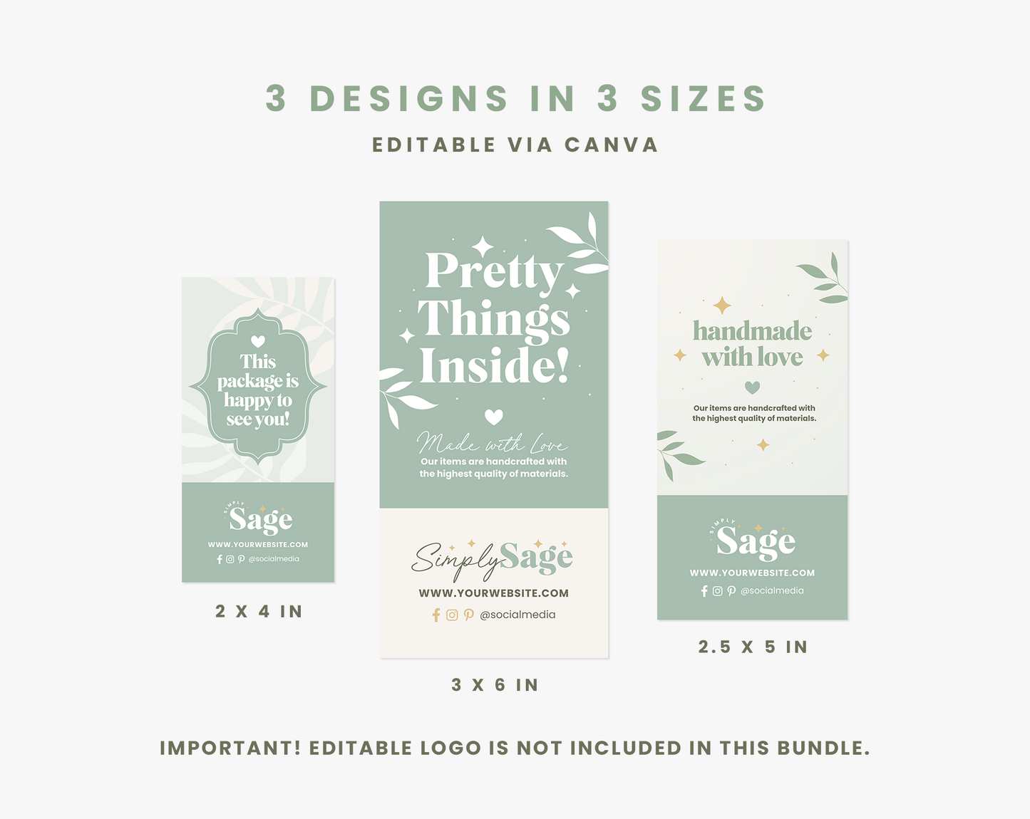 Box Label Template