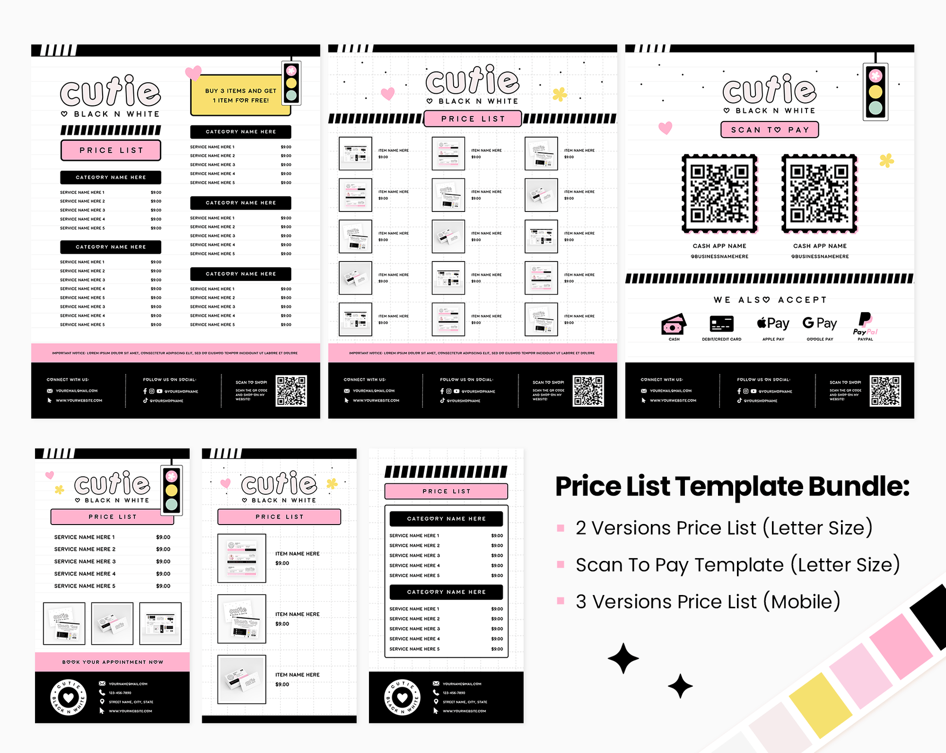 Price List Template
