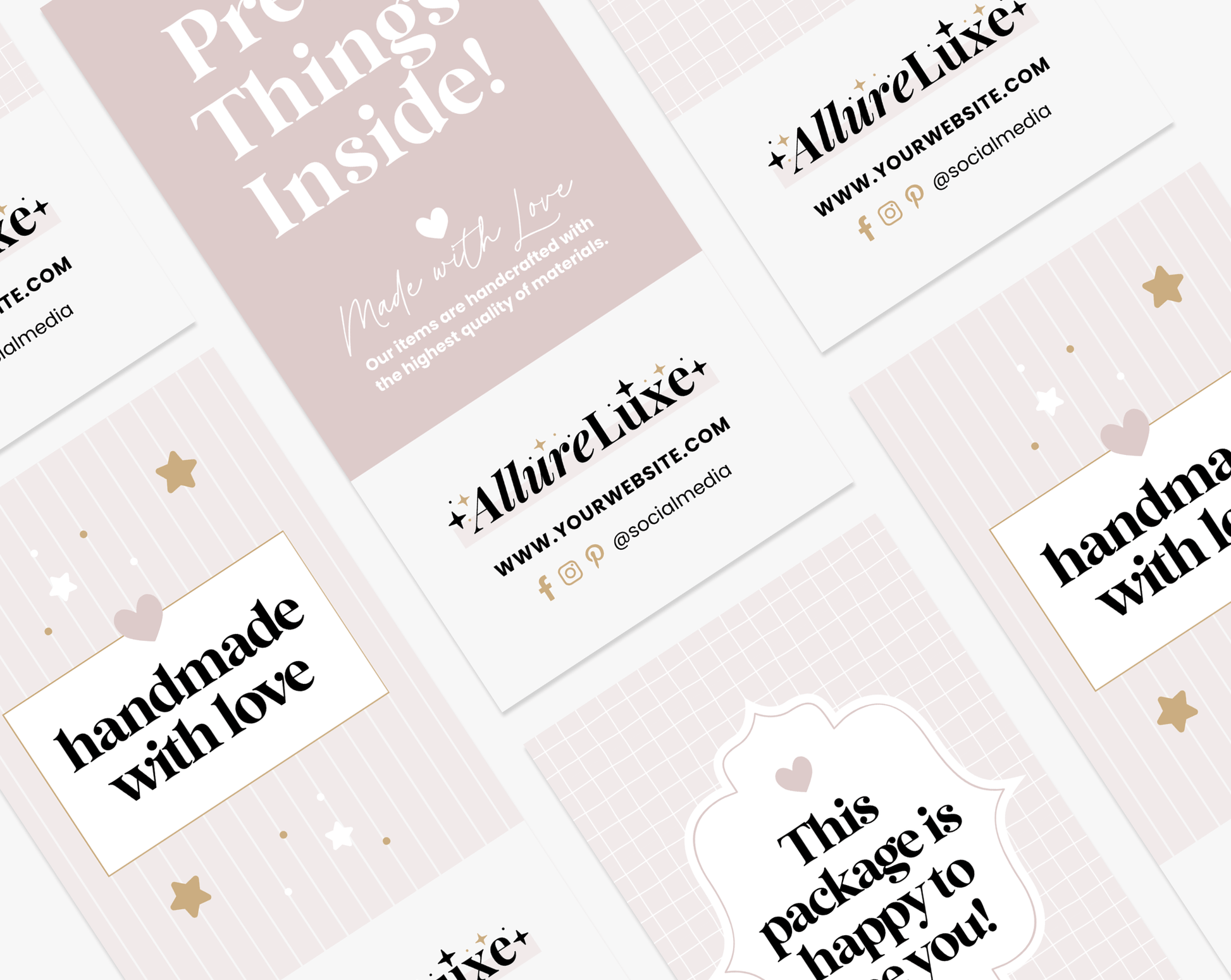 Box Label Template