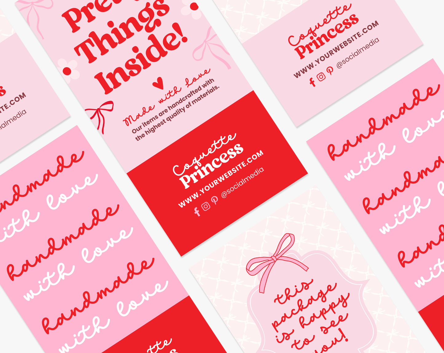 Box Label Template