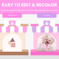 Pet Canva Elements + Image Frames