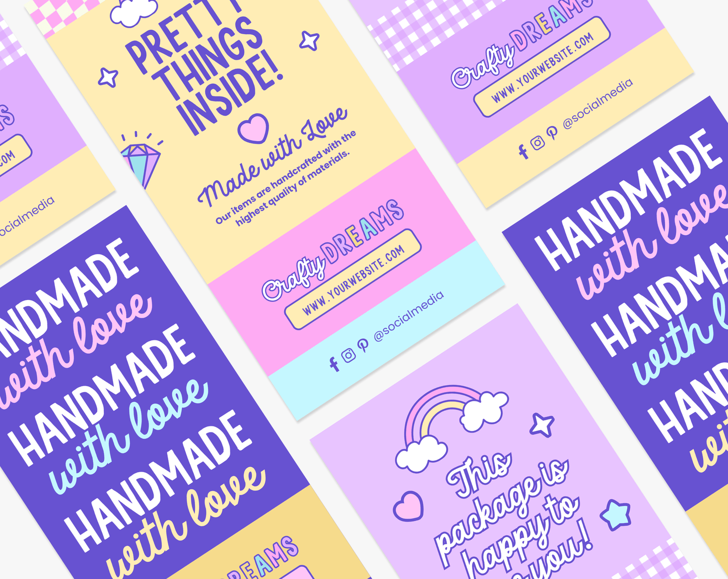 Box Label Template