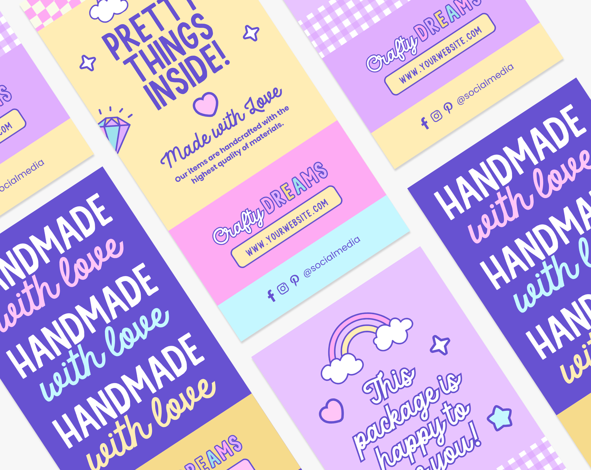 Box Label Template