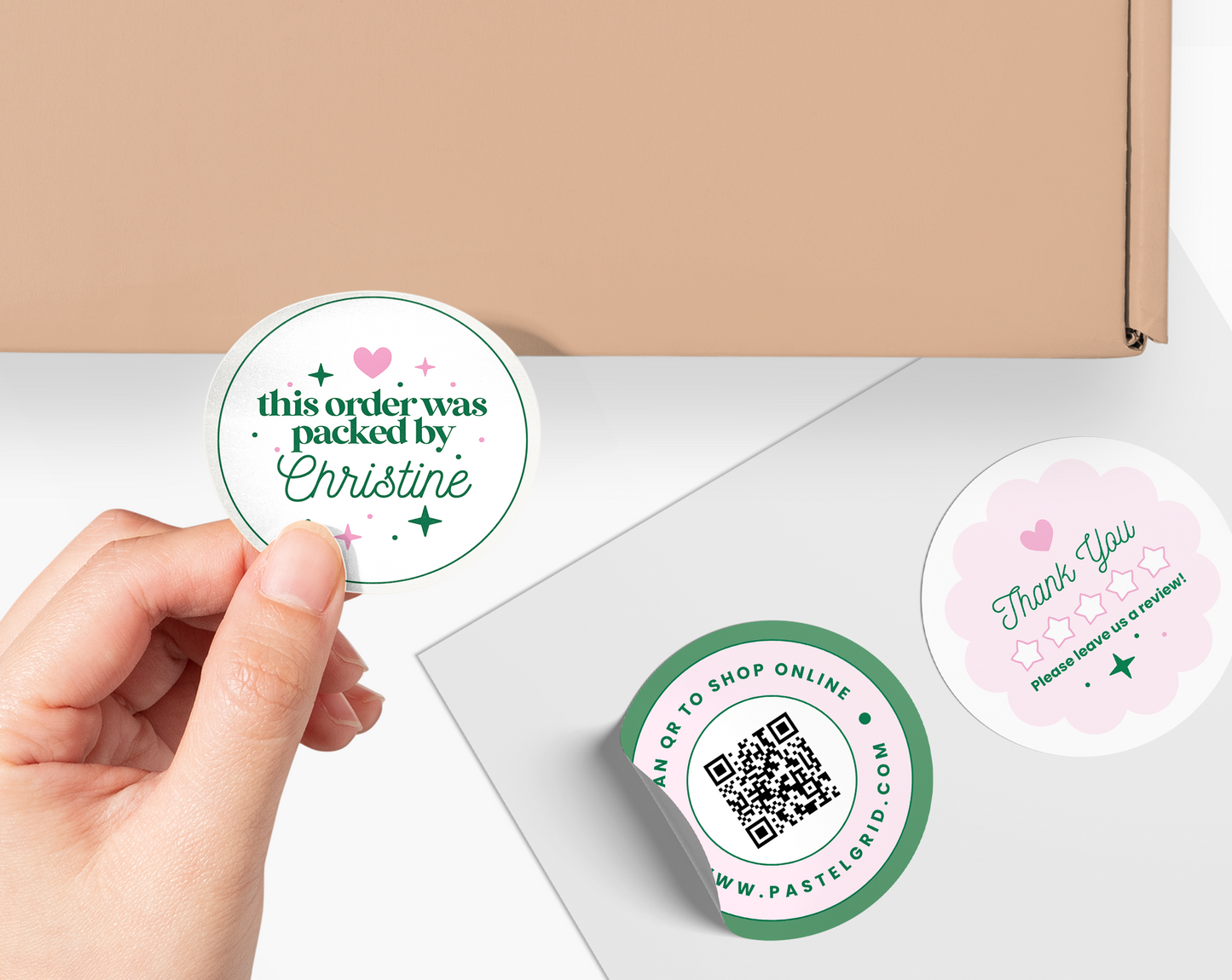 Stickers Template
