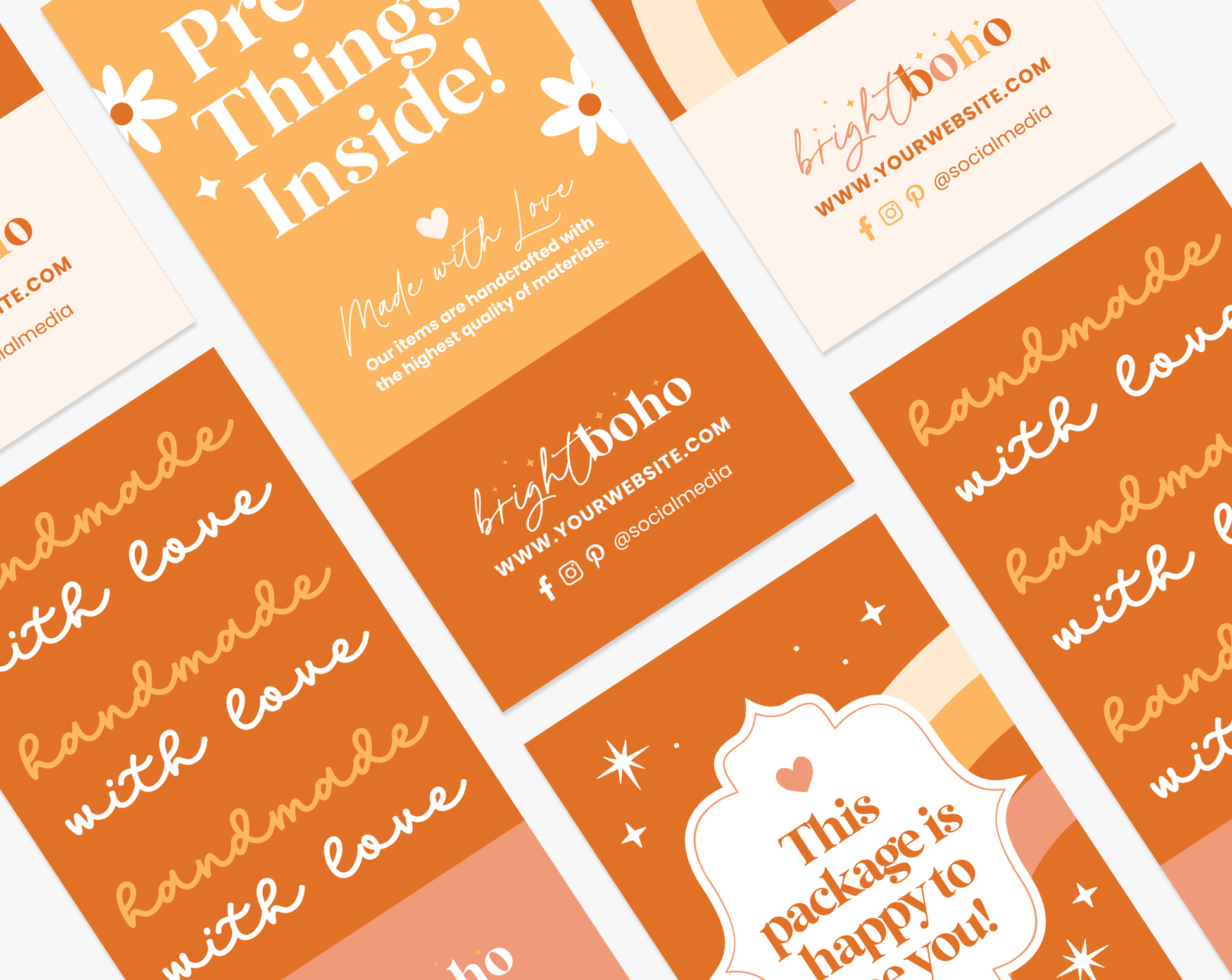 Box Label Template
