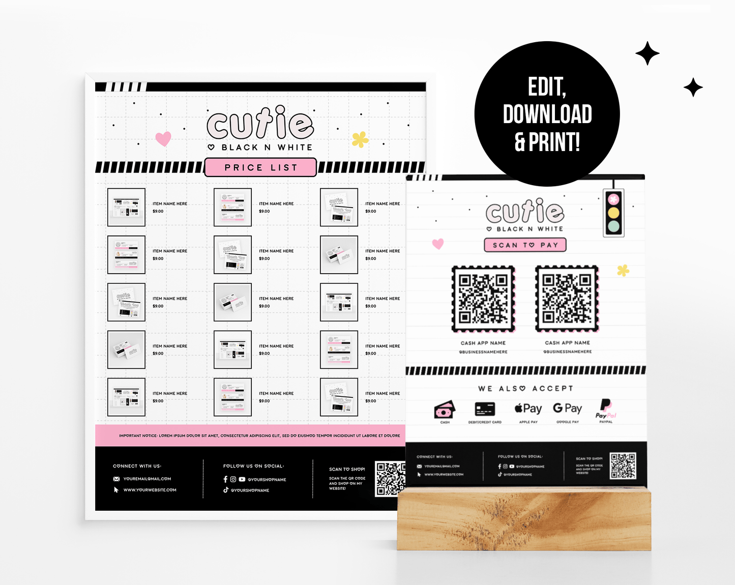 Price List Template