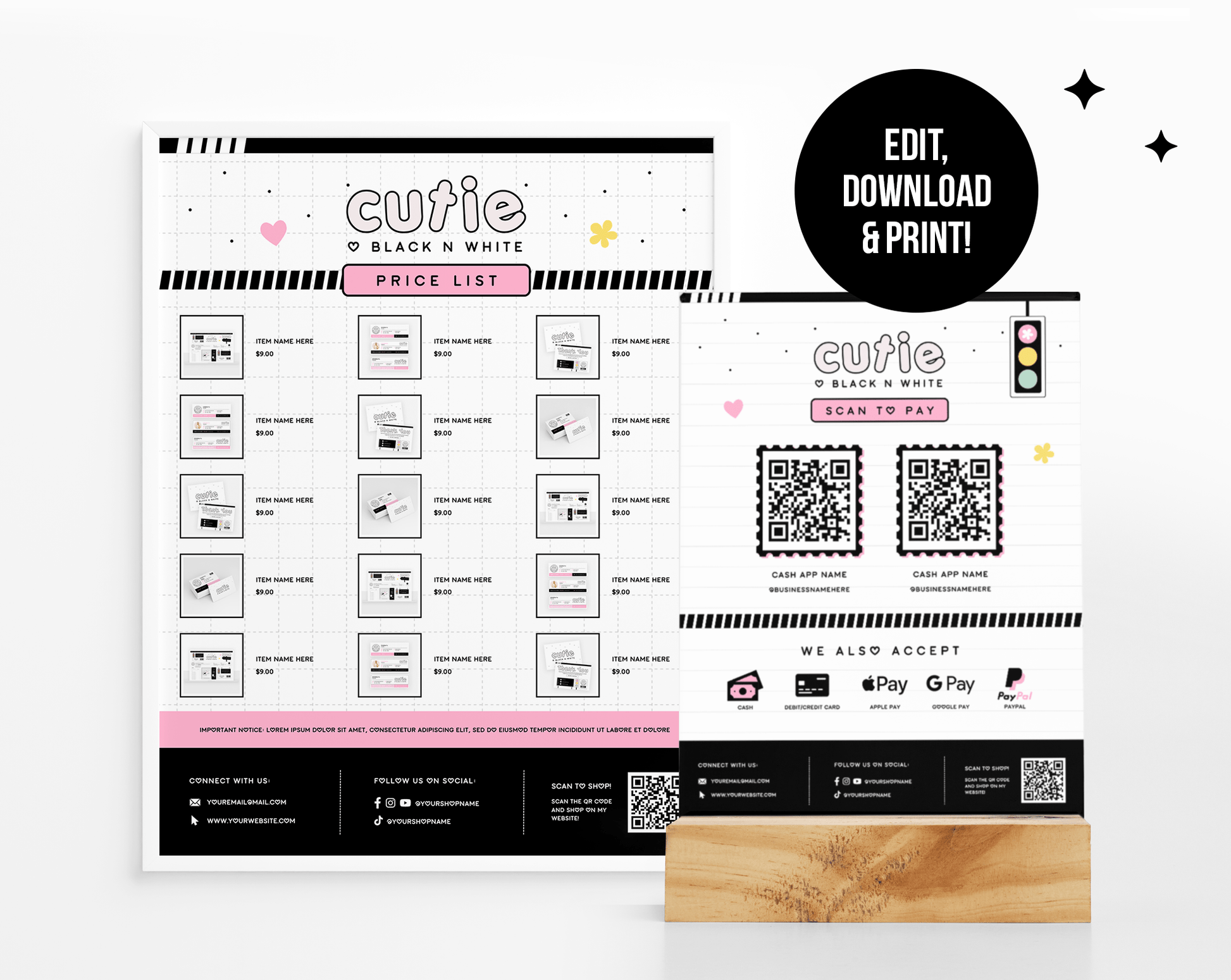 Price List Template