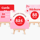 Price Display Cards