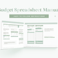 Budget Spreadsheet