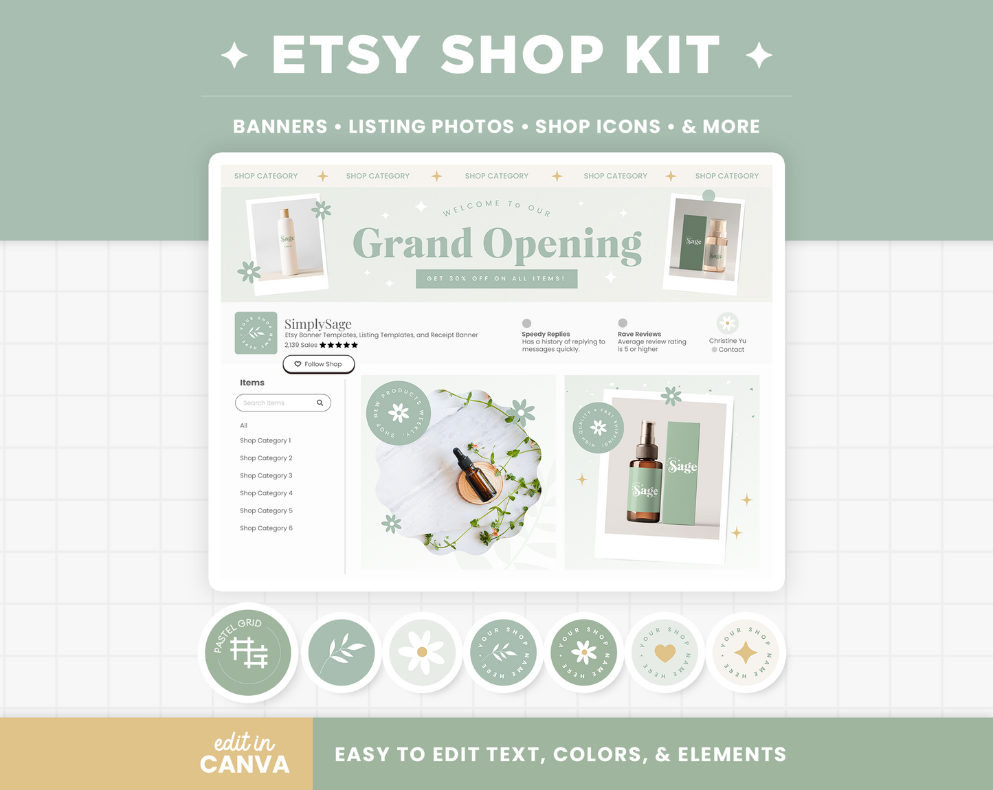 Etsy Shop Bundle