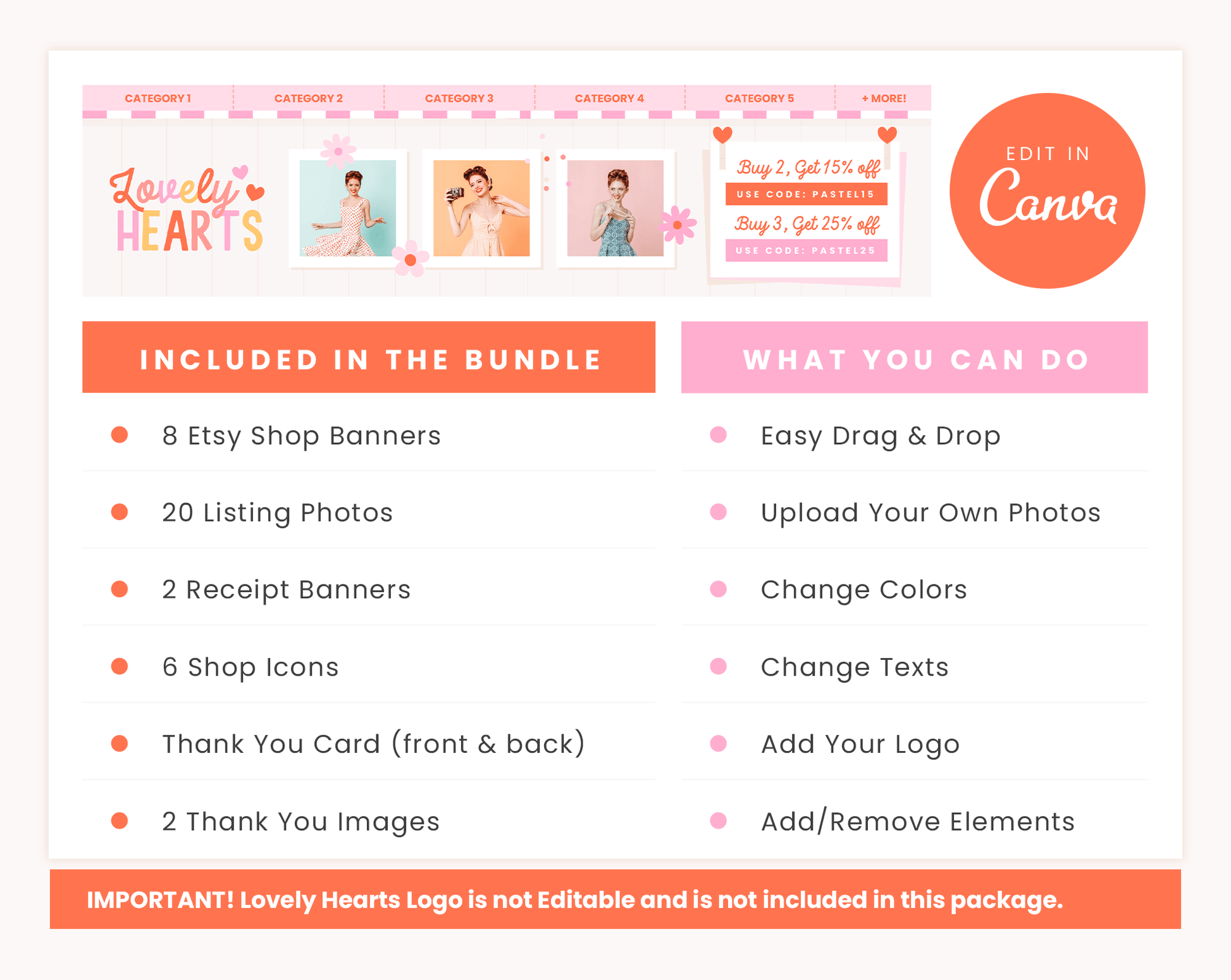 Etsy Shop Bundle