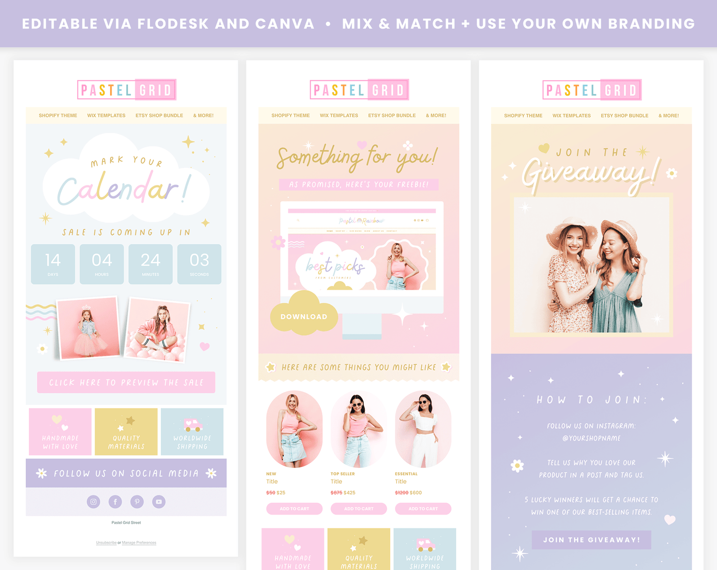Flodesk Templates