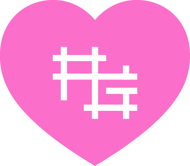 Pastel Grid Footer Logo