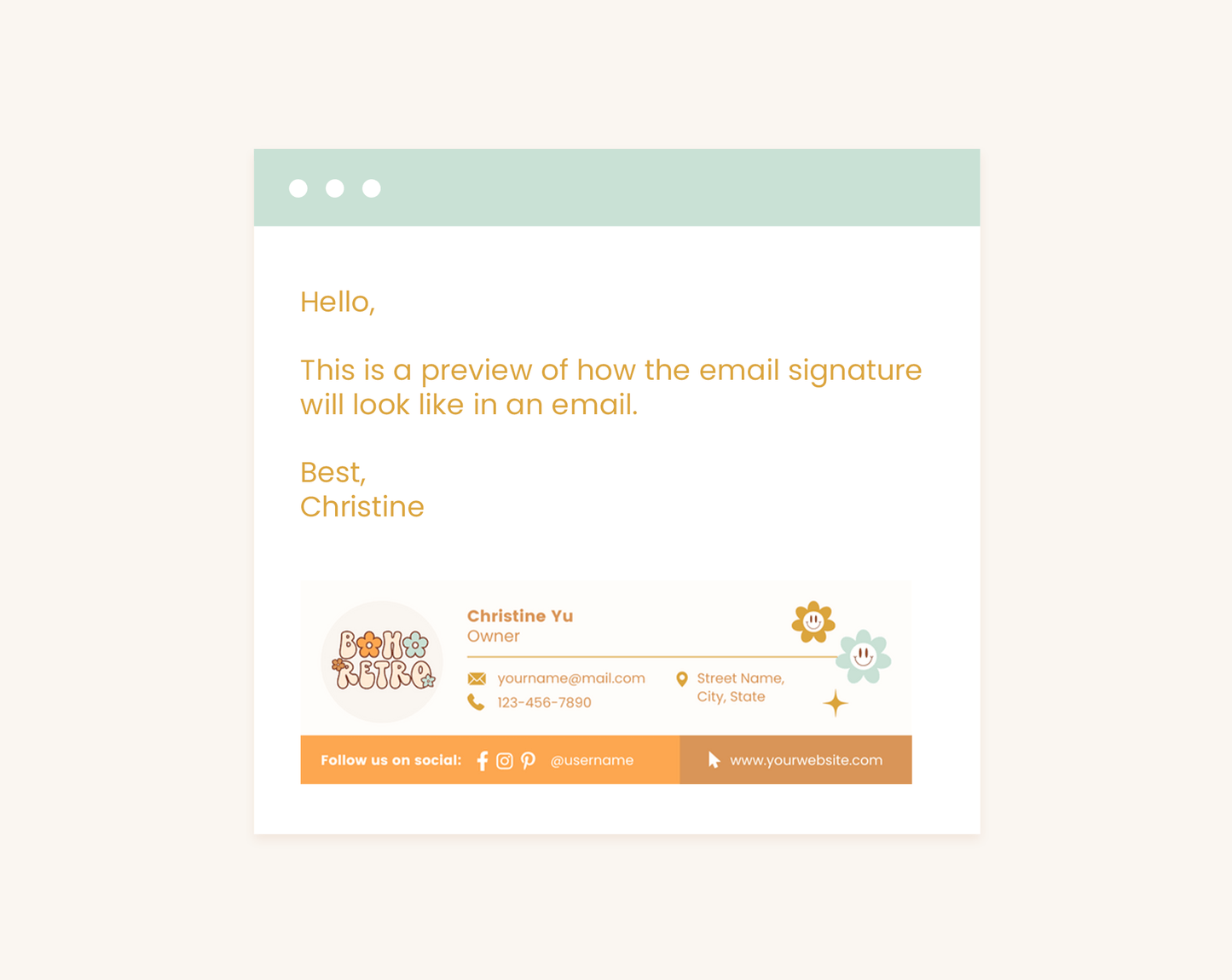 Email Signature