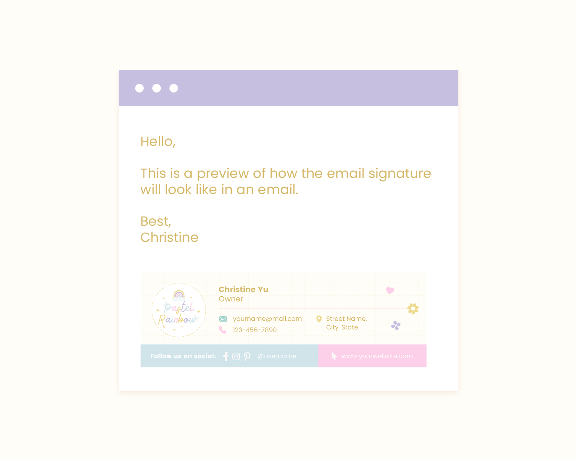 Email Signature