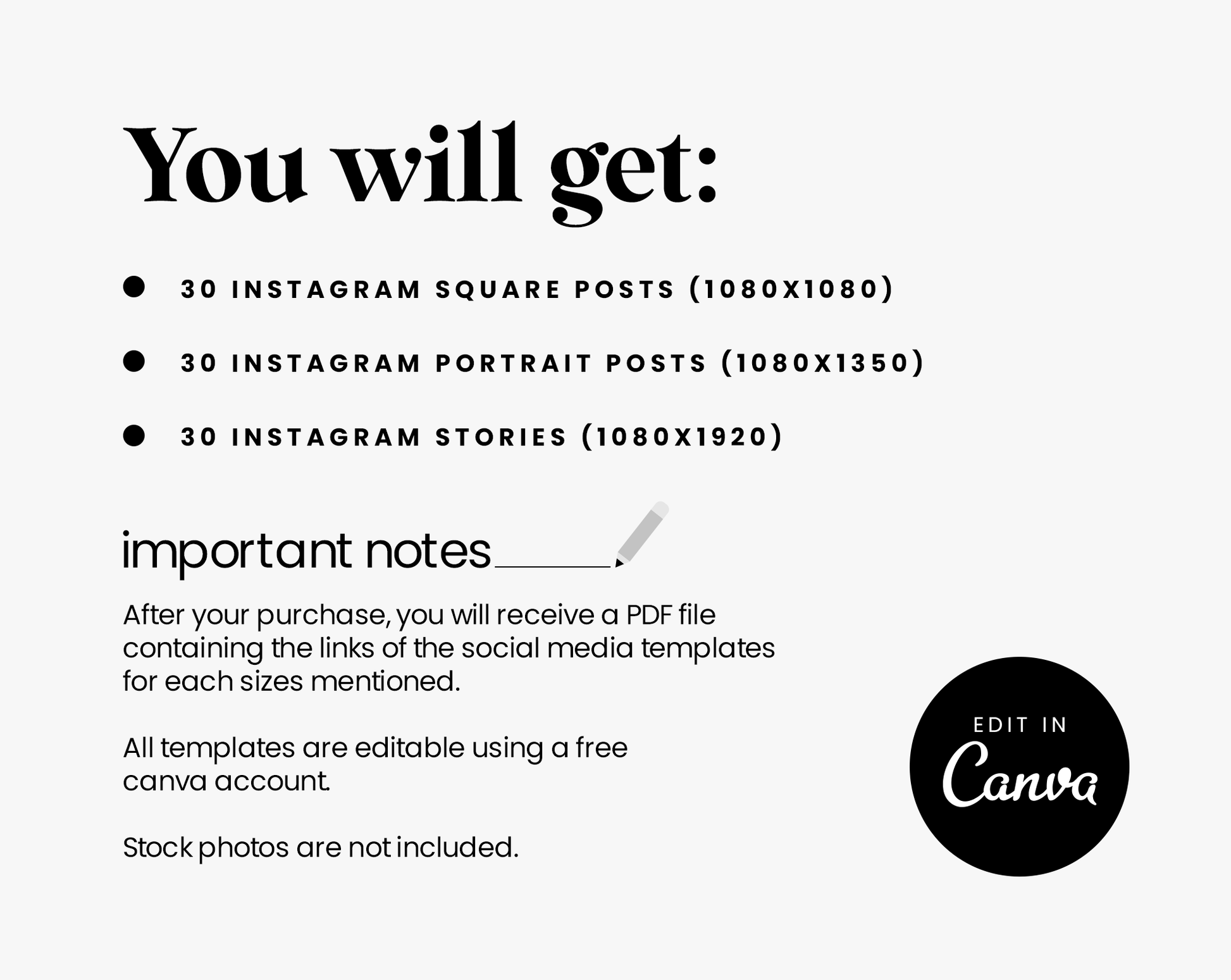 Instagram Bundle